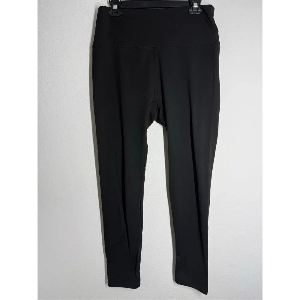 Suzette Collection Women’s Black Leggings  Size 2X